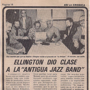 Ellington dio clase a la 