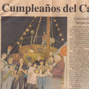 Cumpleaños del Cámping Musical